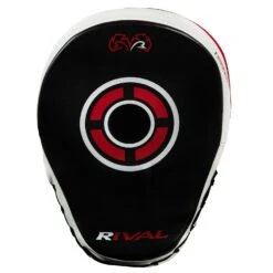 Rival Boxing Curved Punch Mitts 21 Rival Boxing Curved Punch Mitts -Knockout Gear RPM7 BK RD 2
