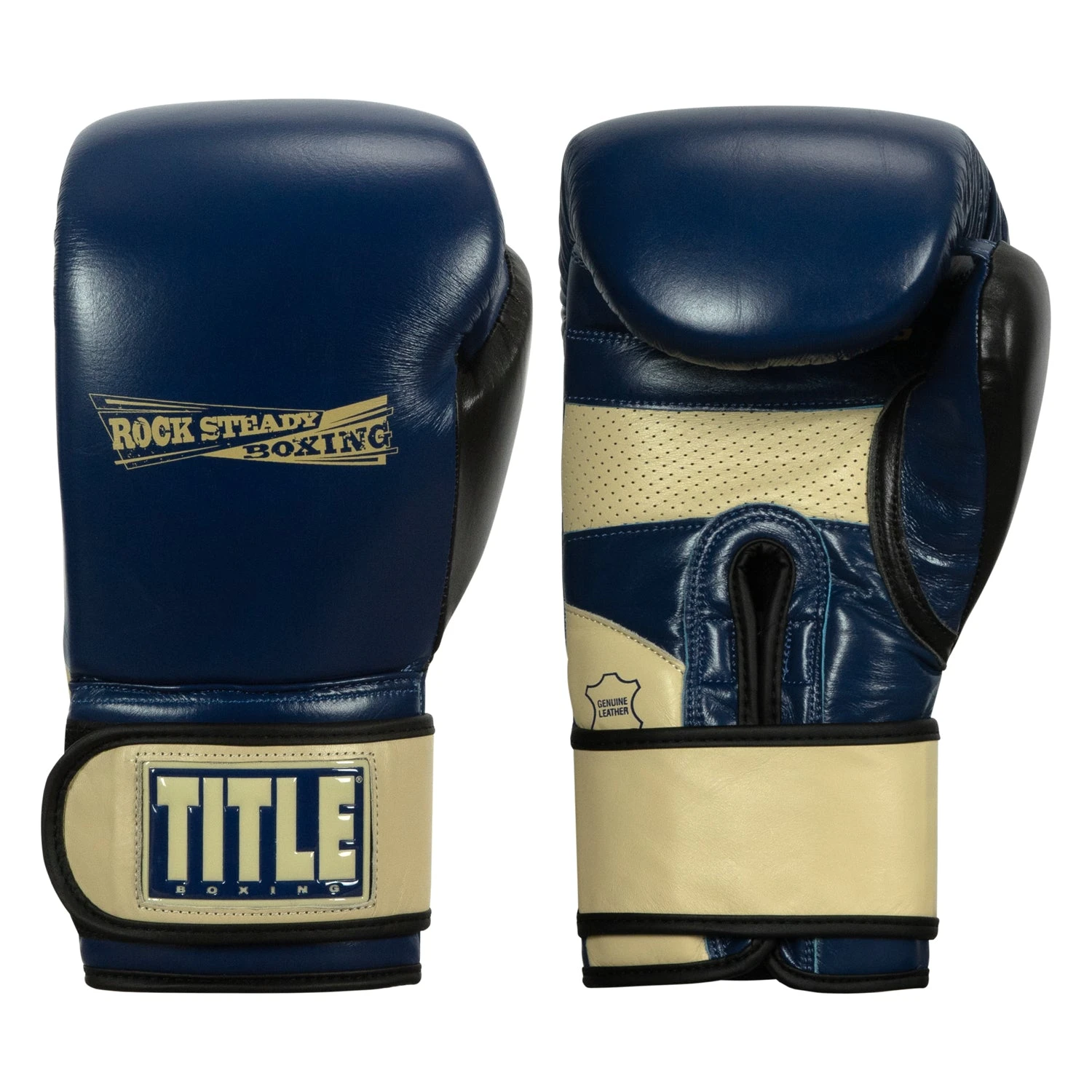 TITLE Boxing Rock Steady Leather Training Gloves 3 TITLE Boxing Rock Steady Leather Training Gloves