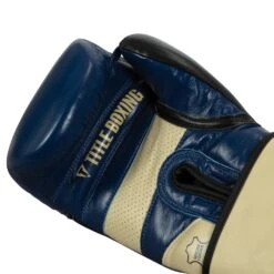 TITLE Boxing Rock Steady Leather Training Gloves 20 TITLE Boxing Rock Steady Leather Training Gloves -Knockout Gear RSBVLTTG BL TN 5
