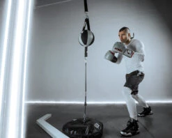 SCYntz Leather Double End Bag 23 SCYntz Leather Double End Bag -Knockout Gear SCYDEBGRBK 1