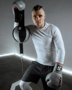 SCYntz Leather Double End Bag 20 SCYntz Leather Double End Bag -Knockout Gear SCYDEBGRBK 2