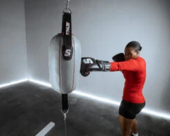 SCYntz Leather Double End Heavy Bag 18 SCYntz Leather Double End Heavy Bag -Knockout Gear SCYDEBHBGRBK 1