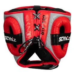SCYntz Leather Headgear 27 SCYntz Leather Headgear -Knockout Gear SCYHG GR BK 4