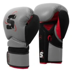 SCYntz Leather Training Gloves 26 SCYntz Leather Training Gloves -Knockout Gear SCYTG GR BK 02