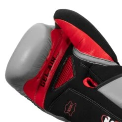 SCYntz Leather Training Gloves 29 SCYntz Leather Training Gloves -Knockout Gear SCYTG GR BK 05