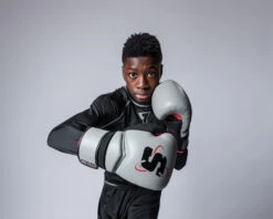 SCYntz Leather Training Gloves 25 SCYntz Leather Training Gloves -Knockout Gear SCYTGGRBK 8 3