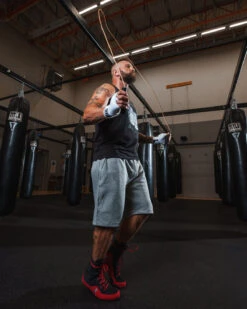 TITLE Classic Leather Speed Rope 2.0 -Knockout Gear SJRL2 1