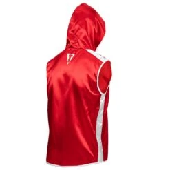 TITLE Boxing Sleeveless Ring Vest -Knockout Gear SSTV RD WH 2