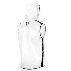 TITLE Boxing Sleeveless Ring Vest -Knockout Gear SSTV WH BK 2
