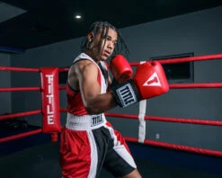 TITLE Boxing Momentum Amateur Boxing Set 39 TITLE Boxing Momentum Amateur Boxing Set -Knockout Gear TABS17RDWHBK 1