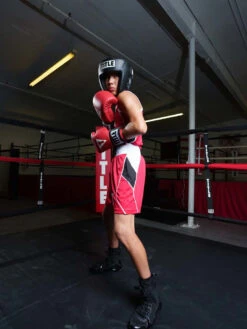 TITLE Boxing Aerovent Elite Amateur Set 8 23 TITLE Boxing Aerovent Elite Amateur Set 8 -Knockout Gear TABS8RDBK