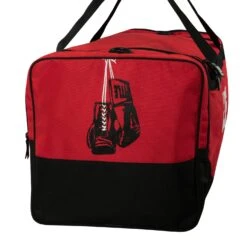 TITLE Boxing Deluxe Gear Bag 33 TITLE Boxing Deluxe Gear Bag -Knockout Gear TBAG45 RD BK 7