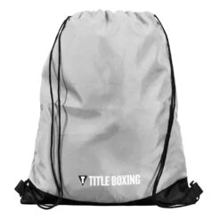 TITLE Boxing Bruiser Gym Sack -Knockout Gear TBAG47 GR BK 2
