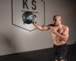 TITLE Boxing Rubber Medicine Ball -Knockout Gear TBCMBR12 1