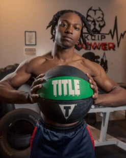 TITLE Boxing Rubber Medicine Ball -Knockout Gear TBCMBR15 1