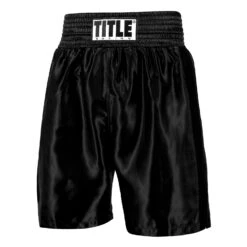 TITLE Boxing Edge Boxing Trunks 2.0 30 TITLE Boxing Edge Boxing Trunks 2.0 -Knockout Gear TBTC2 BK BK 1