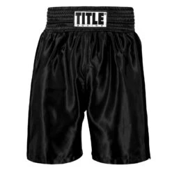 TITLE Boxing Edge Boxing Trunks 2.0 28 TITLE Boxing Edge Boxing Trunks 2.0 -Knockout Gear TBTC2 BK BK 2