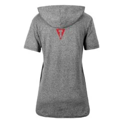 TITLE Boxing Women's Vintage Short Sleeve Hooded Tee -Knockout Gear TBWTS213 GR 2