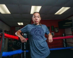 TITLE Boxing Women's Vintage Short Sleeve Hooded Tee -Knockout Gear TBWTS213BL 1 d66878ad b6f6 408c b355 58033c79cfaf