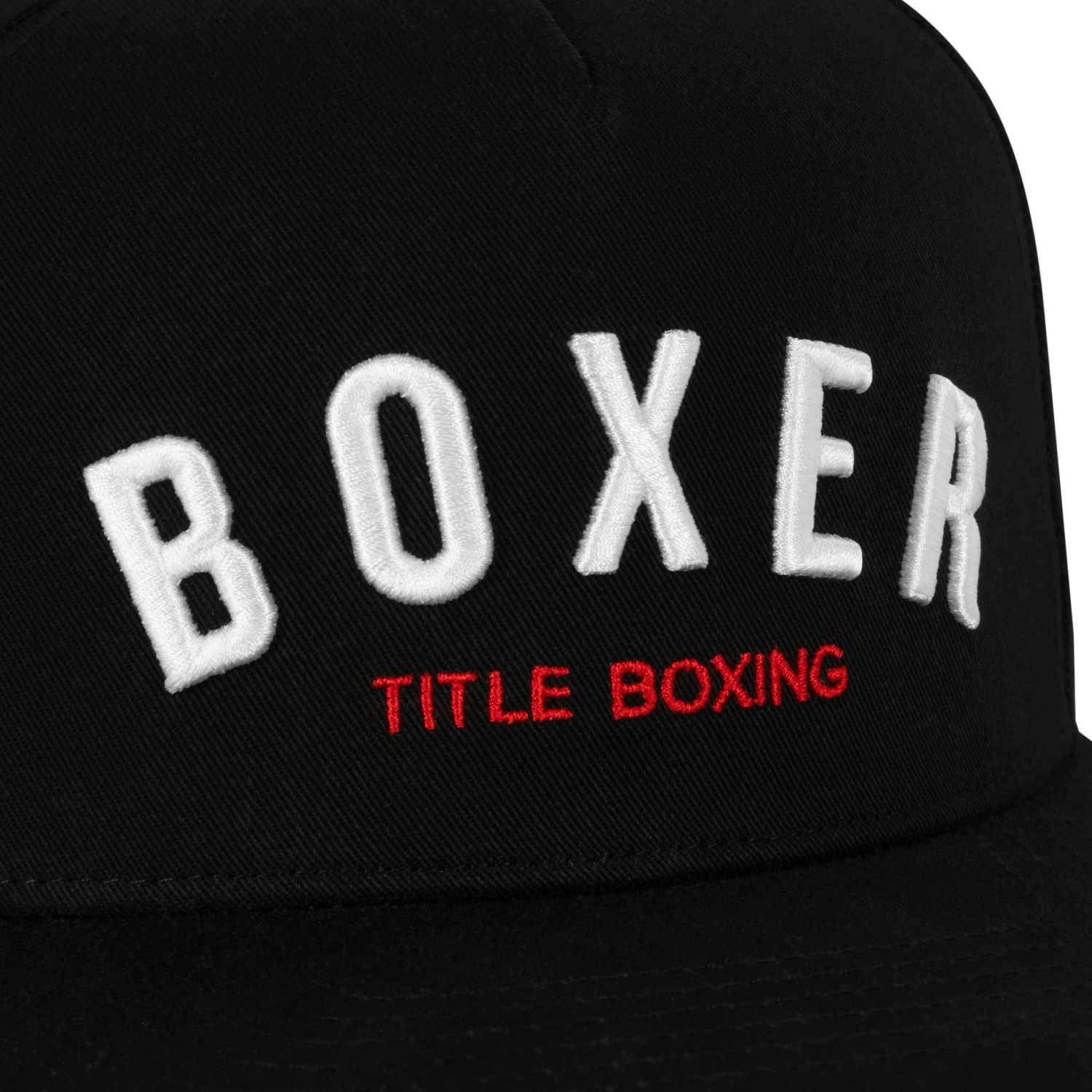 TITLE Boxing Boxer Flat Bill Snapback Cap 6 TITLE Boxing Boxer Flat Bill Snapback Cap - Image 4