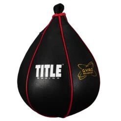 TITLE Boxing Gyro Balanced Leather Speed Bag -Knockout Gear TESBC BK 2 03299e64 1250 47d7 879c 5fc8bba631dc