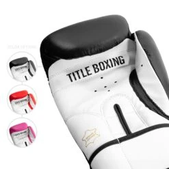 TITLE Boxing Home Workout Bundle 12 TITLE Boxing Home Workout Bundle -Knockout Gear TSBG2 BK WH 5