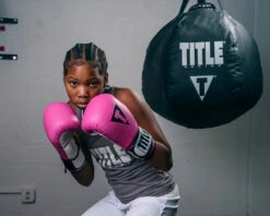 TITLE Premier Leather Super Bag Gloves 2.0 -Knockout Gear TSBG2PK 3