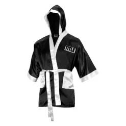 TITLE Boxing Pro Fingertip Robe 2.0 30 TITLE Boxing Pro Fingertip Robe 2.0 -Knockout Gear TSRF2 BK WH 2
