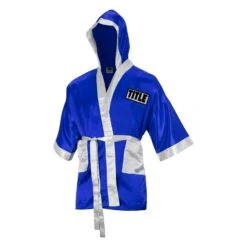 TITLE Boxing Pro Fingertip Robe 2.0 35 TITLE Boxing Pro Fingertip Robe 2.0 -Knockout Gear TSRF2 BL WH 2