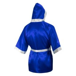 TITLE Boxing Pro Fingertip Robe 2.0 36 TITLE Boxing Pro Fingertip Robe 2.0 -Knockout Gear TSRF2 BL WH 3