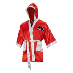 TITLE Boxing Fingertip Robe 37 TITLE Boxing Fingertip Robe -Knockout Gear TSRF2 RD WH 2