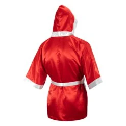 TITLE Boxing Fingertip Robe 38 TITLE Boxing Fingertip Robe -Knockout Gear TSRF2 RD WH 3