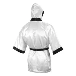 TITLE Boxing Fingertip Robe 35 TITLE Boxing Fingertip Robe -Knockout Gear TSRF2 WH BK 3
