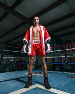 TITLE Boxing Fingertip Robe 39 TITLE Boxing Fingertip Robe -Knockout Gear TSRF2RDWH 3