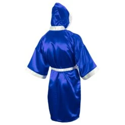TITLE Boxing Full Length Robe -Knockout Gear TSRFL RY WH 3