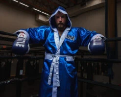 TITLE Boxing Pro Full Length Robe 3.0 38 TITLE Boxing Pro Full Length Robe 3.0 -Knockout Gear TSRFL3BLWH 3