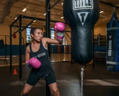 TITLE Boxing Pro Style Leather Training Gloves 3.0 38 TITLE Boxing Pro Style Leather Training Gloves 3.0 -Knockout Gear TVVTG3PK 1