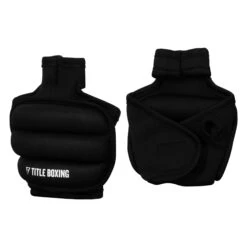 TITLE Boxing Weighted Gloves 2.0 -Knockout Gear TWGV2 BK 2
