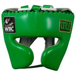 WBC By TITLE Boxing Sparring Headgear -Knockout Gear WBCHG GN 2