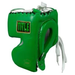 WBC By TITLE Boxing Sparring Headgear -Knockout Gear WBCHG GN 3