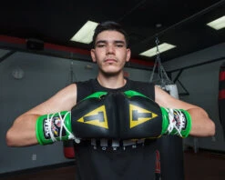 WBC By TITLE Boxing Sparring Gloves -Knockout Gear WBCSGBKGNGD 2