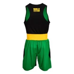 WBC By TITLE Boxing Amateur Competition Outfit 13 WBC By TITLE Boxing Amateur Competition Outfit -Knockout Gear WBCTABS GN BK 2