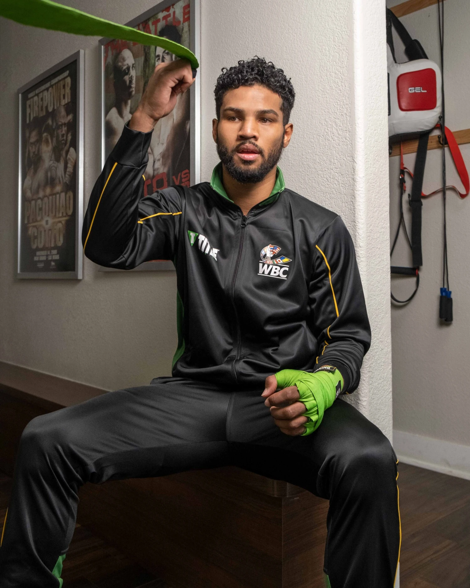 WBC By TITLE Boxing Warm-Up Suit 4 WBC By TITLE Boxing Warm-Up Suit - Image 2