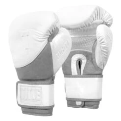 TITLE White Boxing Training/Sparring Gloves -Knockout Gear WHWTSG 2