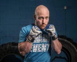 TITLE MMA Command Pro Fight Gloves -Knockout Gear XMCPFG BL WH