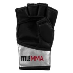 TITLE MMA Menace Metallic Training Gloves 27 TITLE MMA Menace Metallic Training Gloves -Knockout Gear XMMTG SV BK 004