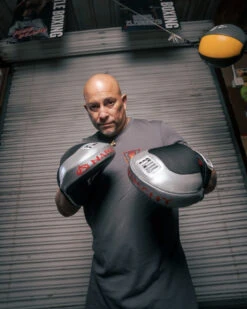 TITLE Boxing Aerovent Anarchy Punch Mitts -Knockout Gear aaspm