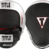 TITLE Boxing Aerovent Anarchy Punch Mitts 2 TITLE Boxing Aerovent Anarchy Punch Mitts -Knockout Gear aaspm bk sv 1 2