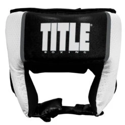 TITLE Boxing Aerovent Elite USA Boxing Competition Headgear – Open Face -Knockout Gear achex1 bk 2