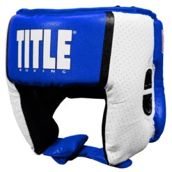 TITLE Boxing Aerovent Elite USA Boxing Competition Headgear – Open Face -Knockout Gear achex1 bl 1 4